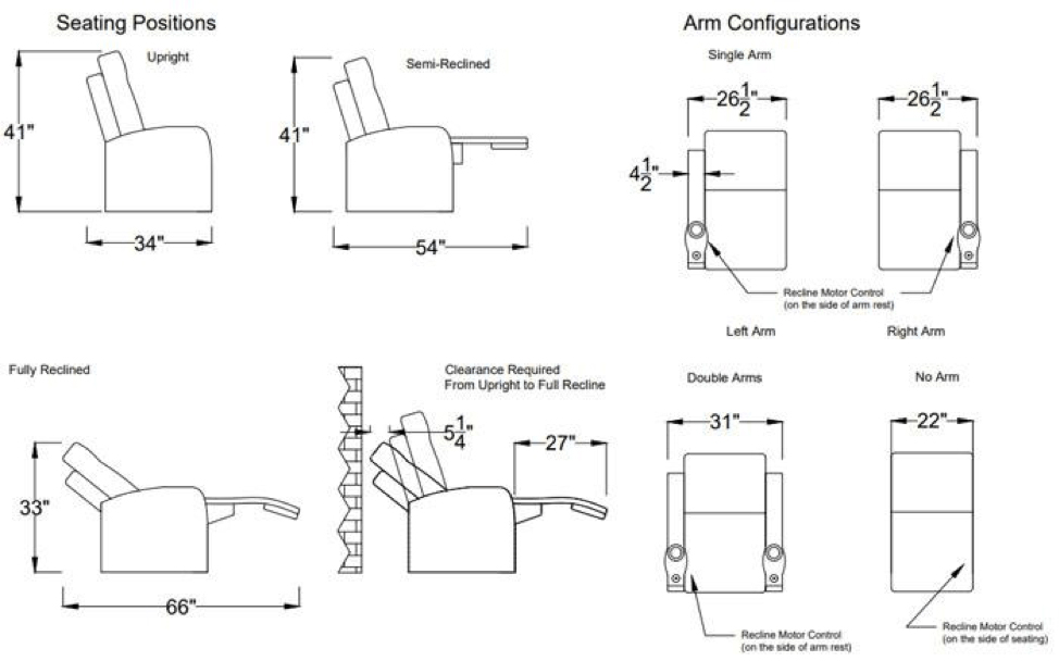 Home Theater Dimensions I Elite Home Theater Seating