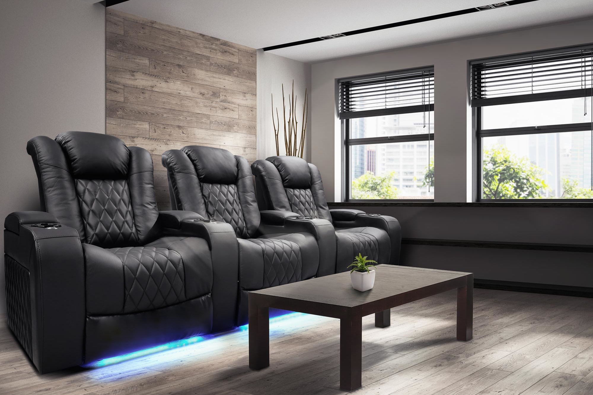 Bass-Equipped Home Theater Recliners Are All the Rage