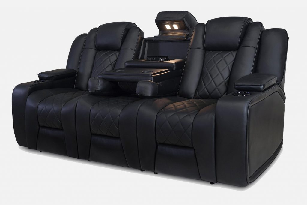How To Home Theater Seating, Leather Theater Chairs