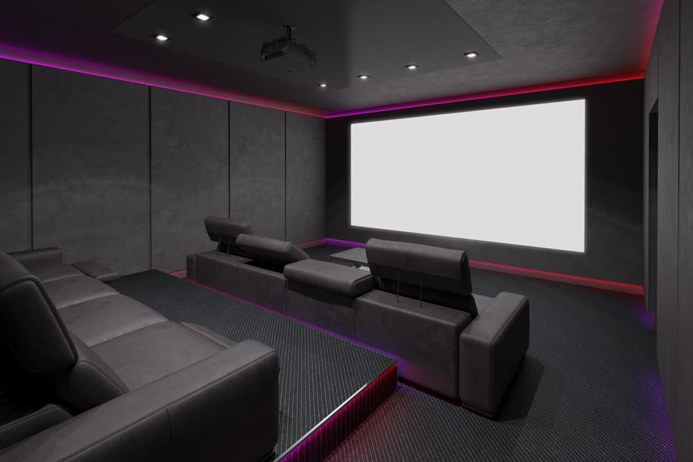 home theater seating placement