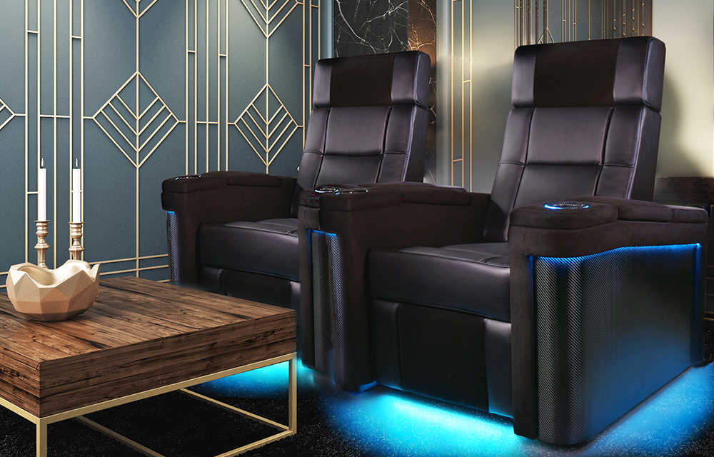 Small Home Theatre Seating - Small Home Theater Seating Ideas Novocom