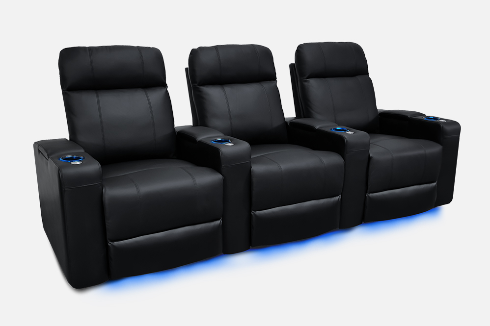 Valencia Piacenza Home Theater Seating With Powered Headrest