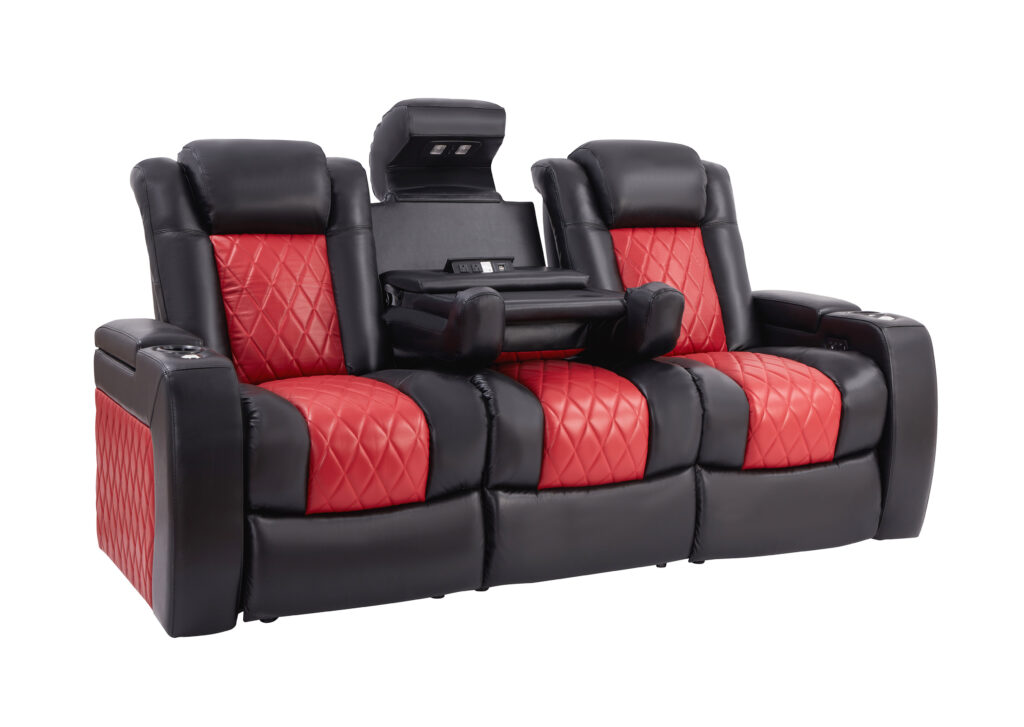 Black movie theater online chairs