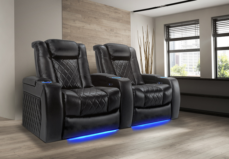 Tuscany Big and Tall is a Luxury XL Home Theater Chair