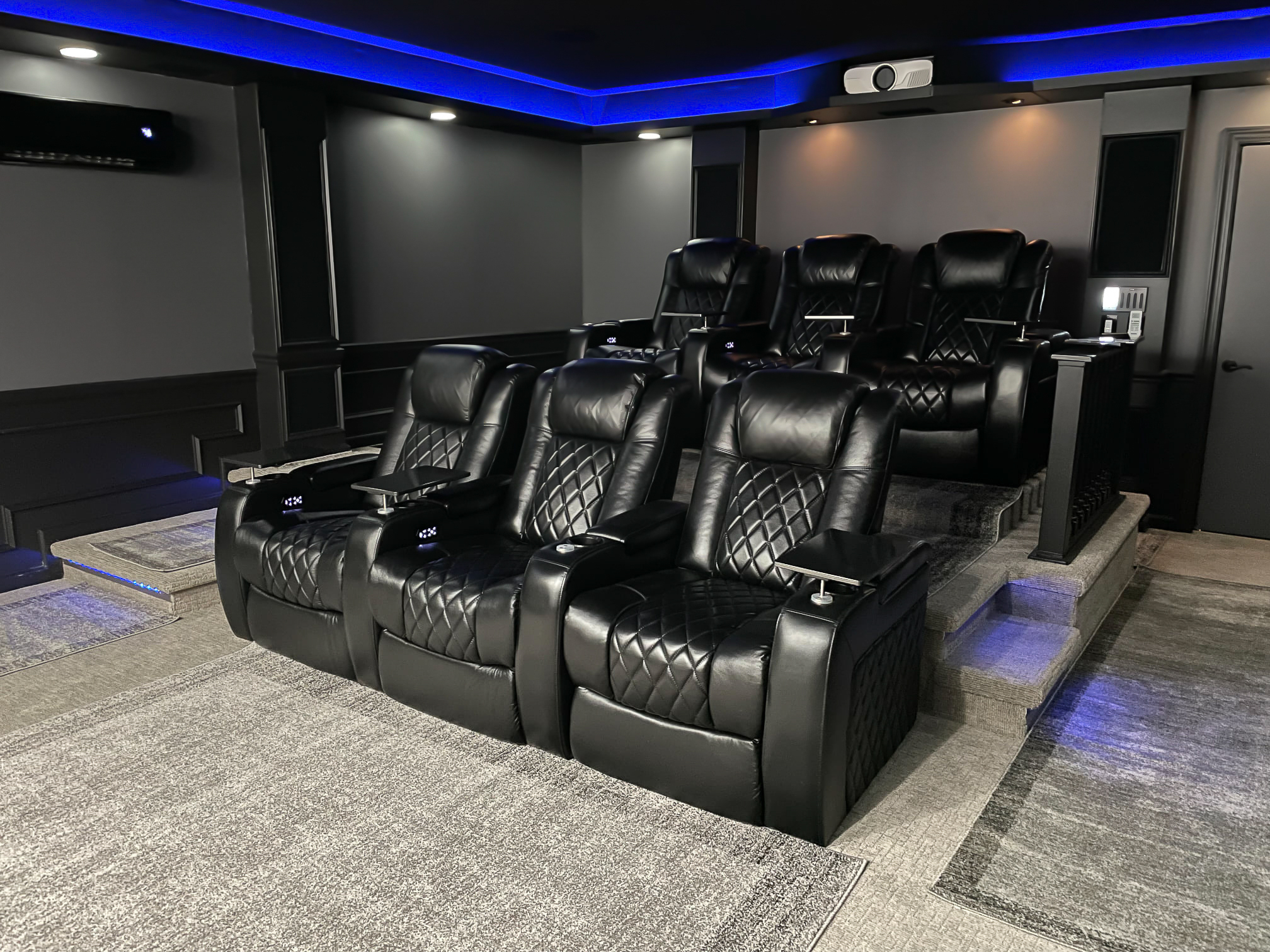 Diy Stadium Seating For Home Theaters