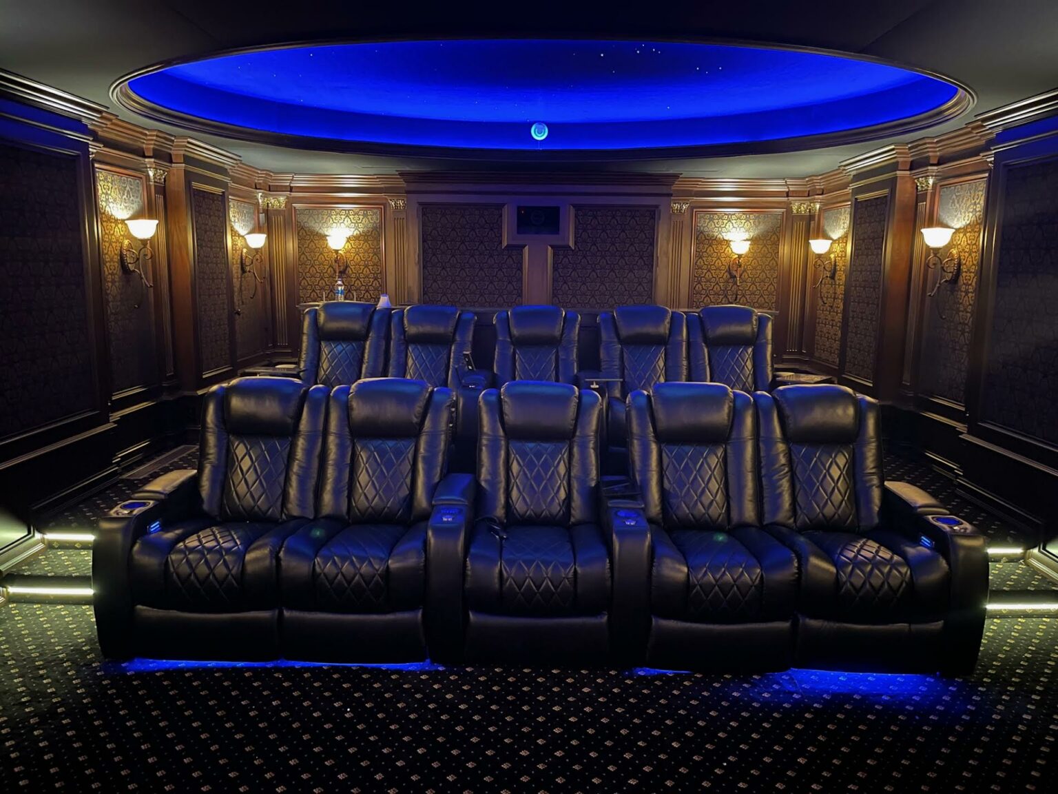 Our Most Extravagant Home Theater Seats at Clients' Homes