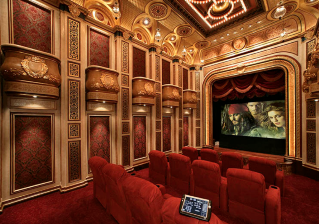 luxury-detailed-live-theater-home-theater-theme-is-a-standout-with-intricate-detailing-and-rich-fabrics